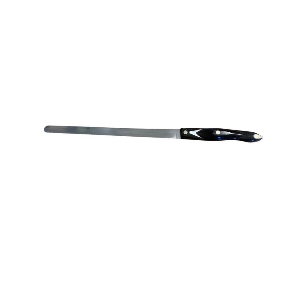 Cutco Slicer Serrated Knife 9 3/4" Blade 1724 Bread Classic Handle USA Vintage